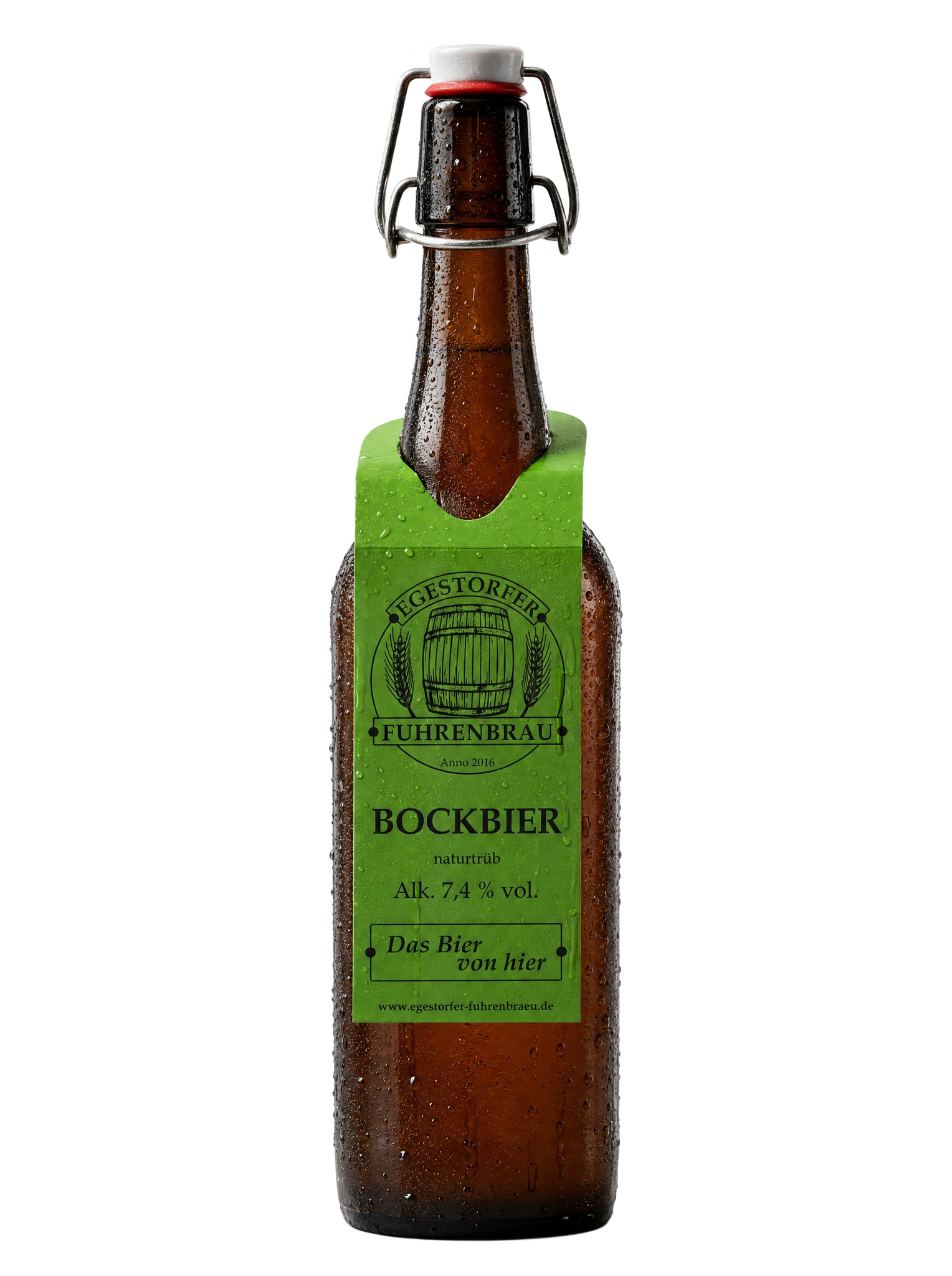 Flasche Egestorfer Fuhrenbräu Bockbier