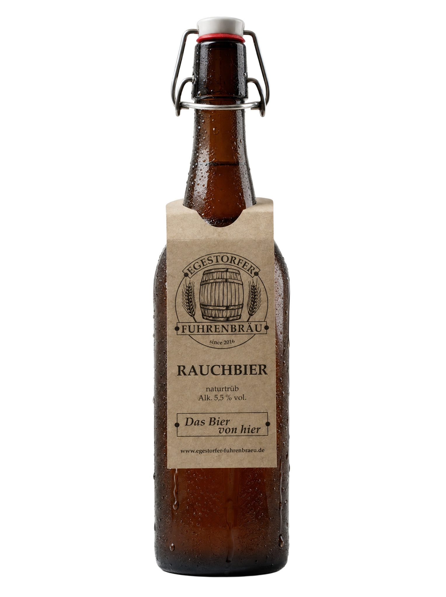 Flasche Egestorfer Fuhrenbräu Rauchbier