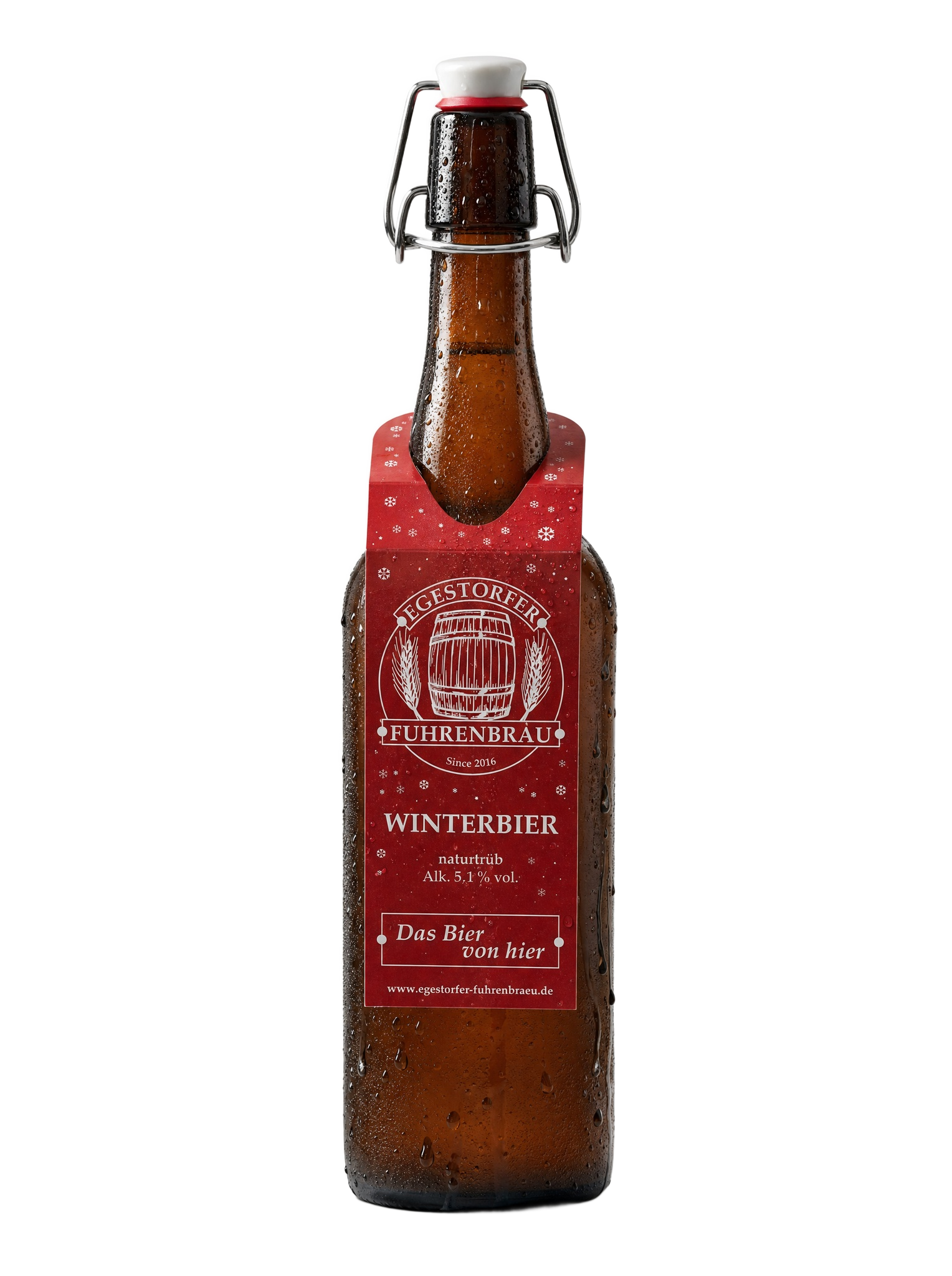 Flasche Egestorfer Fuhrenbräu Winterbier
